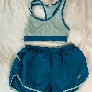 COPY - New Balance running shorts set